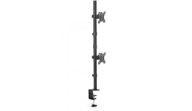 "DIGITUS Monitor Vertical Mount 43.18-81.28cm 17-32Zoll 8kg max each clamp or grommet mount"