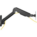 "Monitor Wandhalterung für 1 Monitor 32"" 9KG DIGITUS schwarz Gasdruckfeder DA-90425"