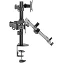 "Monitorhalter mit Notebookhalterung (17-32"") / Notebook-Halter 9KG schwarz DA-90436"
