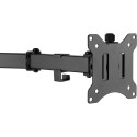 "Monitorhalterung für 2 Monitore 2x 15-32"" 2x 8KG DIGITUS schwarz Standfuß DA-90401"