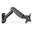 "Monitor Wandhalterung für 1 Monitor 32"" 9KG DIGITUS schwarz Gasdruckfeder DA-90425"