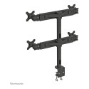 "Tischhalterung für vier Flachbildschirme bis 30"" (76 cm) 8KG FPMA-D700D4 Neomounts"
