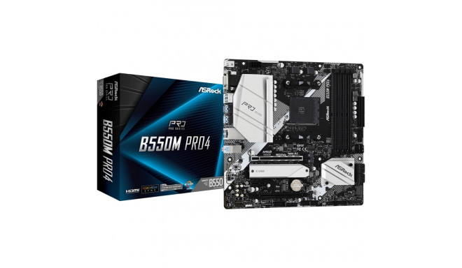 "AM4 ASRock B550M PRO4 mATX"