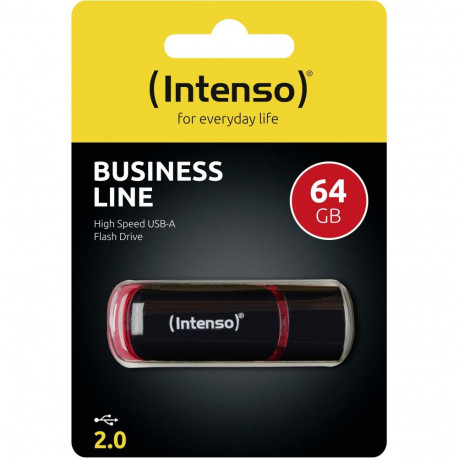 "STICK 64GB USB2.0 Intenso 64GB USB 2.0 Typ A black - red"