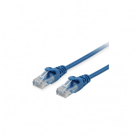 "Equip Patchkabel Cat6 U/UTP 2xRJ45 0.15m blau Polybeutel"