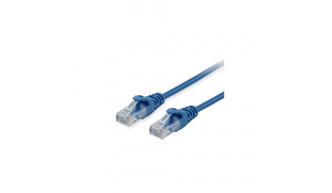 "Equip Patchkabel Cat6 U/UTP 2xRJ45 0.15m blau Polybeutel"