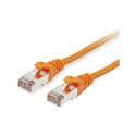 "Equip Patchkabel Cat6 S/FTP 2xRJ45 2.00m orange LSZH Polybeutel"