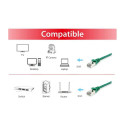 "Equip Patchkabel Cat6 S/FTP 2xRJ45 2.00m grün LSZH Polybeutel"