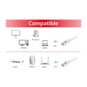 "Equip Patchkabel Cat6 S/FTP 2xRJ45 10.00m weiß LSZH Polybeutel"