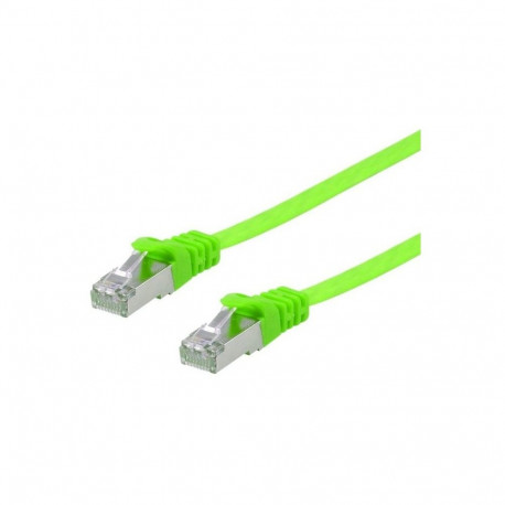 "Equip Patchkabel Cat6A U/FTP 2xRJ45 5.00m grün Flach LSZH Polybeutel"