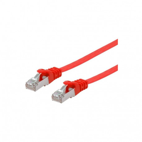 "Equip Patchkabel Cat6A U/FTP 2xRJ45 10.00m rot Flach LSZH Polybeutel"