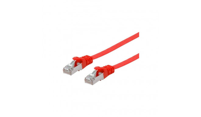 "Equip Patchkabel Cat6A U/FTP 2xRJ45 3.00m rot Flach LSZH Polybeutel"