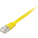 "Equip Patchkabel Cat6A U/FTP 2xRJ45 1.00m gelb Flach LSZH Polybeutel"