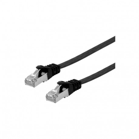 "Equip Patchkabel Cat6A U/FTP 2xRJ45 0.50m sw Flach LSZH Polybeutel"