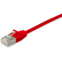 "Equip Patchkabel Cat6A F/FTP 2xRJ45 10.00m rot Slim LSZH Polybeutel"