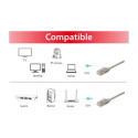 "Equip Patchkabel Cat6A F/FTP 2xRJ45 10.00m beige Slim LSZH Polybeutel"