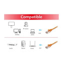 "Equip Patchkabel Cat6A S/FTP 2xRJ45 7.50m orange LSZH Polybeutel"