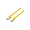 "Equip Patchkabel Cat6A S/FTP 2xRJ45 20.00m gelb Plat.LSZH Polybeutel"