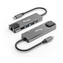 "Equip Dock USB-C->HDMI.2xUSB3.0.GbE.100WPD 25cm si"