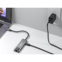 "Equip Dock USB-C->HDMI.2xUSB3.0.GbE.100WPD 25cm si"