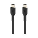 "Belkin USB-C/USB-C Kabel PVC, 1m, schwarz"