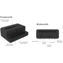 "ICY BOX IB-2914MSCL-C31 Klon- und DockingStation für M.2 NVMe SSD und 3.5""/2.5"" SATA HDD/SSD"