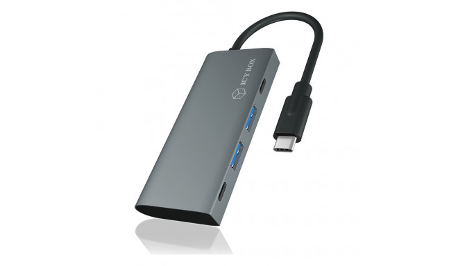 "ICY BOX IB-HUB1428-C31 USB-C HUB 4-Port 2xUSB-C; 2xUSB 3.1"