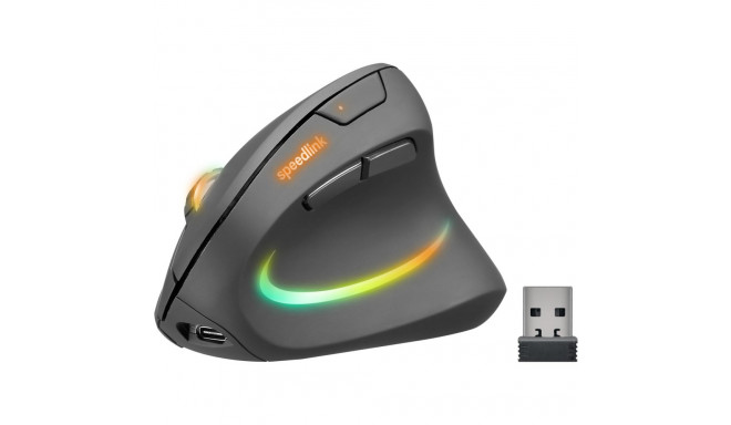 "Speedlink Maus PIAVO PRO. Illuminated Rechargeable Vertical retail"