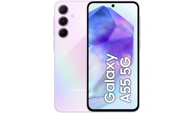 """Samsung Galaxy A55 A556 5G Dual Sim 8GB RAM 128GB - Lilac"""
