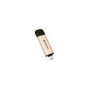 "STICK 128GB USB 3.2 Transcend JetFlash 930C - USB Type-A / USB Type-C - Gold"