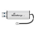 "STICK 8GB MEDIARANGE MR914 3.2 Gen 1 Schwarz/Silber"