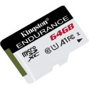 "CARD 64GB KINGSTON microSDXC Endurance 95R/45W C10 A1 UHS-I Card Only"