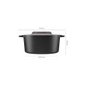 "Fiskars Kochtopf Norden Gusseisen 6L"