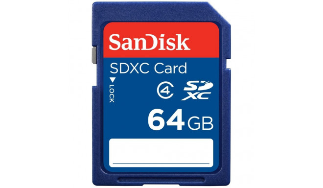"CARD SDXC 64GB Sandisk C4"