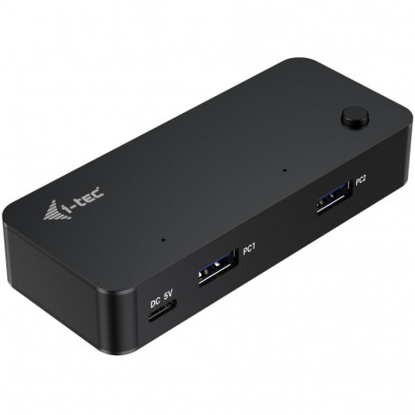 "D I-TEC Universal KVM HUB 2x USB-C 3.2 Gen.1 + 2x USB-A 3.2 Gen.1 1x USB-C power-in"