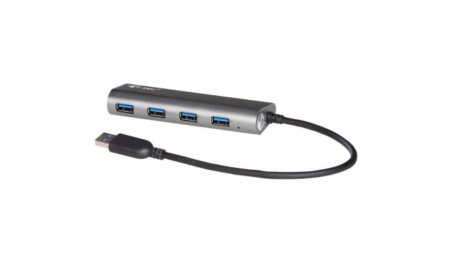 "D I-TEC USB 3.0 4-PORT HUB ALU."