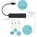 "D I-TEC USB 3.0 SLIM HUB + GLAN"