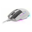"Sharkoon Maus Shark SGM50W Optisch 6 Tasten 6.400 DPI weiß"