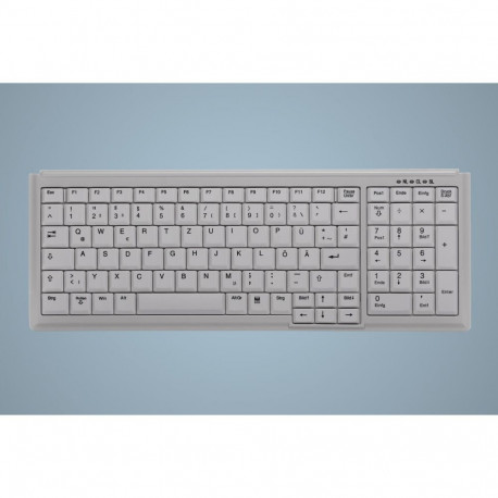 "Cherry Industrie Kabel AK-7000-U-W/GE - Soft-Druckpunkt - hellgrau - deutsch"