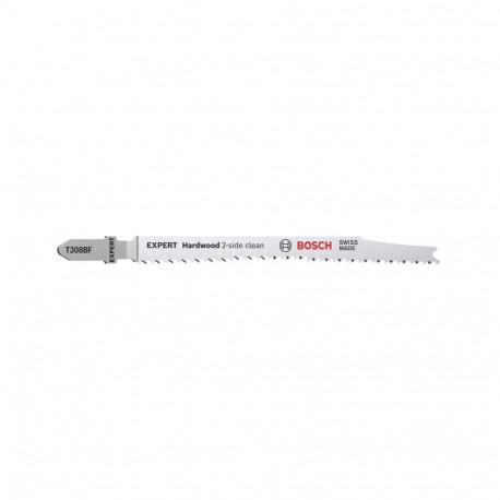 "Bosch EXPERT Stichsägeblätter T308BF Hardwood 2-side clean 5St"