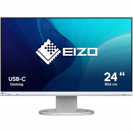 "EIZO 60.5cm (23.8"") EV2480-WT 16:09 DVI+HDMI+DP+USB-C white"