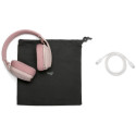 "Logitech Zone Vibe 100 Headset full size Bluetooth wireless rose"