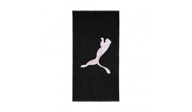 Ręcznik Puma Team Towel Large 70x140 czarny 54552 01
