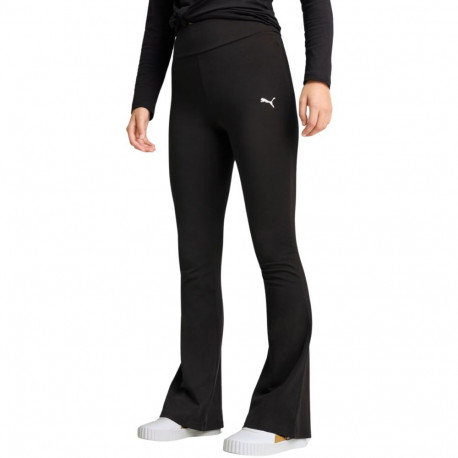 Legginsy damskie Puma Ess High-Waist Flared czarne 631542 01 XL