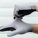 Rockbros Breathable Full Finger Cycling Gloves, Size: M - Gray