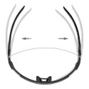 Rockbros Photochromic Cycling Glasses with UV Protection and Corrective Insert - Green