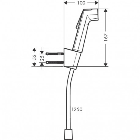 Bidet set, Hansgrohe, 29238000