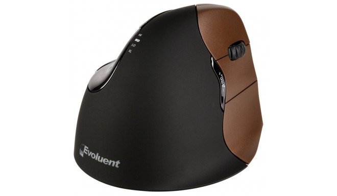 Evoluent VerticalMouse 4 Small Wireless - wireless vertical mouse for right-handed users