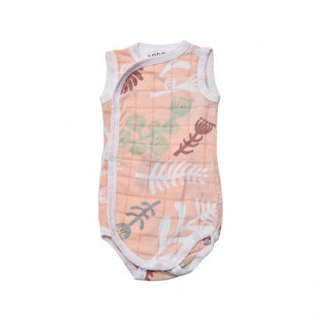 Lodger Botanimal puuvillane varrukateta bodi plush 62 cm RF 073_62