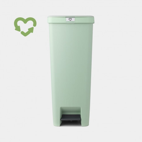 BRABANTIA StepUp pedaaliga prügikast 40l jade roheline 800108